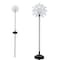 Alpine Alpine LED Solar Snowflake Garden Stake 33 in. Pathway Decor QLP232BB-12 - alternate 1